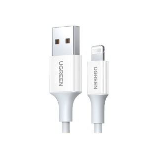 Ugreen สายชาร์จ USB 2.4A MFi เป็น Lightning ชาร์จเร็ว สําหรับ iPhone 14 13 12 11 8 iPhone 12 Pro iPhone 12 Pro Max