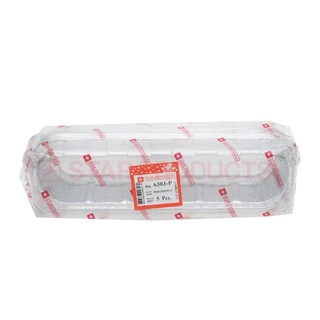 ถาดฟอยล์ Star Products 6303-P พร้อมฝา บรรจุ 5 ชิ้น/แพ็ค