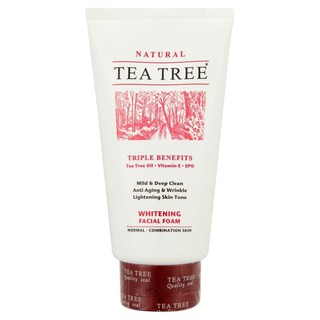 TEA TREE ไวท์เทนนิ่งโฟม 4.8ออนซ์