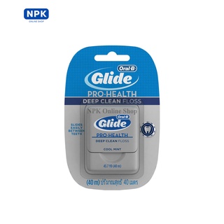 Oral-B ออรัลบี ไหมขัดฟัน ไกลด์ดีพคลีน ยาว 40 เมตร Floss GLIDE Deep Clean Dental Floss 40M
