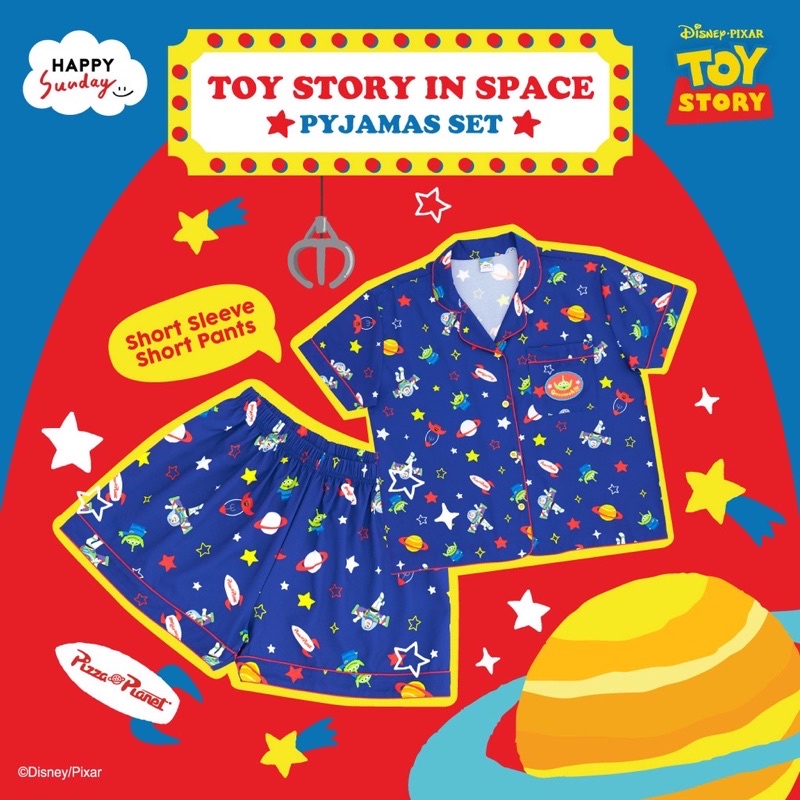 ชุดนอน Toy Story - Happy Sunday
