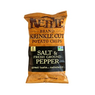 Kettle Chips Salt&amp;fresh Ground Peper 141g เก็ทเทิน เกลือและพริกไทยป่นสด 141 กรัม