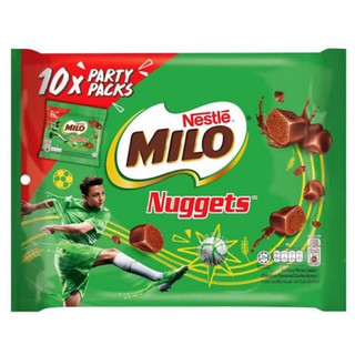 ไมโลนักเก็ต Nestle MILO Nuggets (15กรัม×10ห่อ) MILOไมโลนัคเก็ต  ไมโลอัดเม็ด 🍫Nuggetsนำเข้าตราNestle🍫