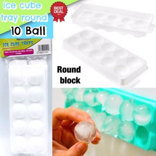 Ice Cube Trund 10 Ball บล็อกทำบอลน้ำแข็งแบบประกบ ทรงกลม 10 ลูก