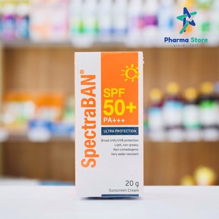 [20 g] ครีมกันแดด สเปคตร้าแบน Spectraban sunscreen SPF 50+