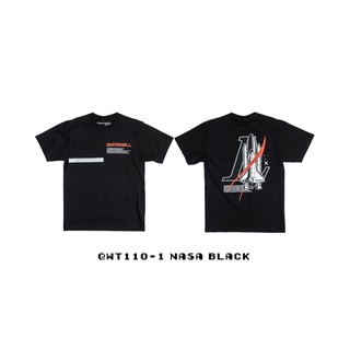 เสื้อยืดโอเวอร์ไซส์QW_T_110-1 NASA BLACK ดำS-3XL