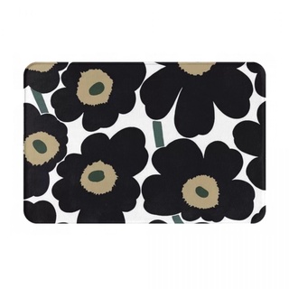 Marimekko (3) พรมเช็ดเท้า ผ้าสักหลาด กันลื่น ดูดซับน้ํา แห้งเร็ว สําหรับห้องน้ํา 16x24 นิ้ว พร้อมส่ง