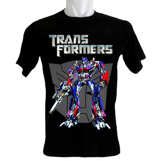 เสื้ เสื้อยืด พิมพ์ลาย Transformers Autobot Optimus Prime สําหรับผู้ชายS-5XL