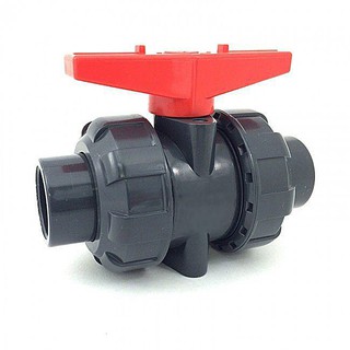 บอลวาล์วหัวยูเนี่ยนเกลียว 1 (BSPT) WF True union ball valve เกลียว 1 (BSPT) WF