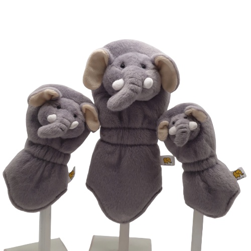 [WICO&Golf] Golf Club Cover Driver Elephant/ Golf Headcover Fits Standard 460cc Driver Head