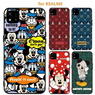 เคส Realme C53 C51 C55 C33 C30 C30s C35 C21Y C25 C25S C25Y C21 C12 C15 C20 C11  มือถือสำหรับเคสโทรศัพท์มือถือลายการ์ตูนมินนี่สําหรับ