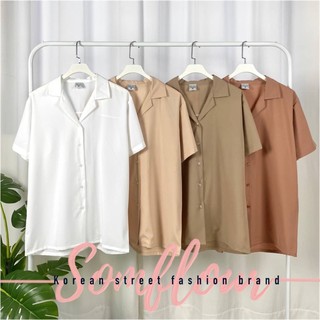 ‼️SHIRT OVERSIZE‼️  สีพื้น (แขนสั้น) พร้อมส่งจ้า