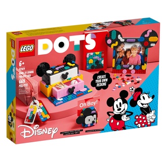 LEGO DOTS Mickey Mouse &amp; Minnie Mouse Back-to-School Project Box 41964