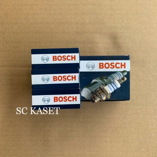 หัวเทียน Bosch เครื่องตัดหญ้า2จังหวะ 411 เครื่องพ่นยา767 รุ่น WS7F