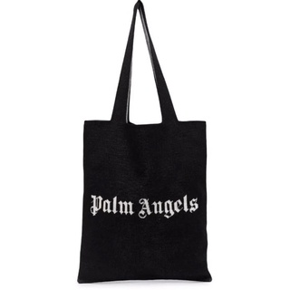 Palm Angels Logo Print Belt &amp; Tote Bags รูปถ่ายและวีดีโอสินค้าจริง