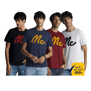 Mc Jeans เสื้อยืดผู้ชาย แขนสั้น 4 รุ่น MTSZ519