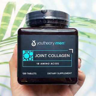 50% OFF ราคา Sale!!! โปรดอ่าน EXP: 09/2023 คอลลาเจน สำหรับผู้ชาย Men Joint Collagen 120 Tablets (Youtheory®)