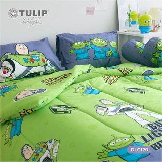 TULIP Delight ทอยสตอรี่ DLC120 ลิขสิทธิ์แท้ Toy Story ชุดผ้าปูที่นอน ผ้าห่ม ผ้านวม พิมพ์ลายการ์ตูน