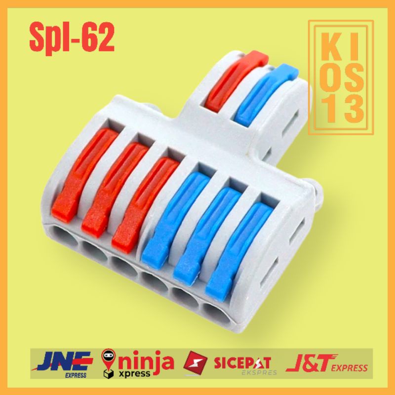 ขั้วต่อ SPL62 SPL 62 PCT WAGO Terminal 2 pin to 6 pin Connector SPL-62