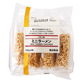 Muji Mini Ramen มาม่ามูจิ รสไก่  120 g. แพ็ค 4 ห่อ 😋