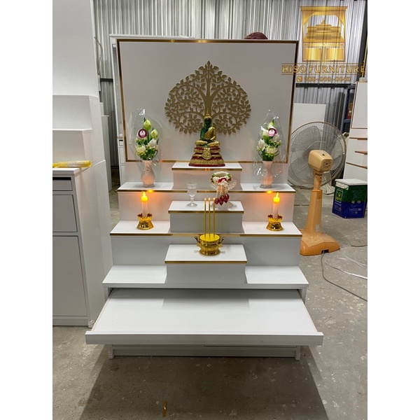 HISO Furniture พร้อมส่ง ตู้บูชาพระโมเดิร์น รุ่น Altar130  *ค่าส่ง