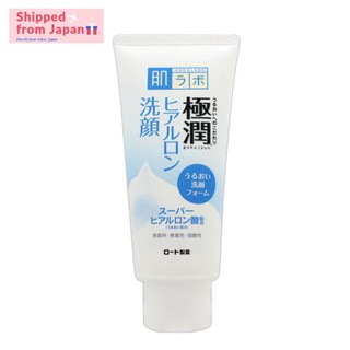 Hada Labo Hyaluronic Face Wash Foam 100g rohto hadala สบู่โฟมทําความสะอาดผิวหน้า 100 กรัม