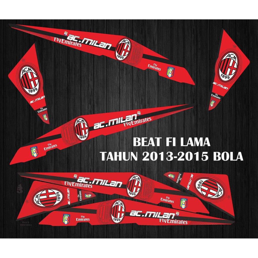 สติ๊กเกอร์แถบ DECAL BEAT FI OLD YEAR 2013-2015 BALL 2