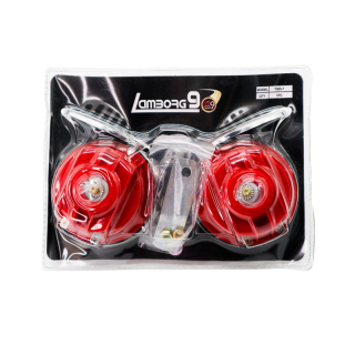 โปรโมชั่น : แตรมอไซ แตรหอยโข่ง LB9 LAMBORG9 12V แตรแต่งเสียงดังสะใจ T005-7 ของแต่งมอไซ