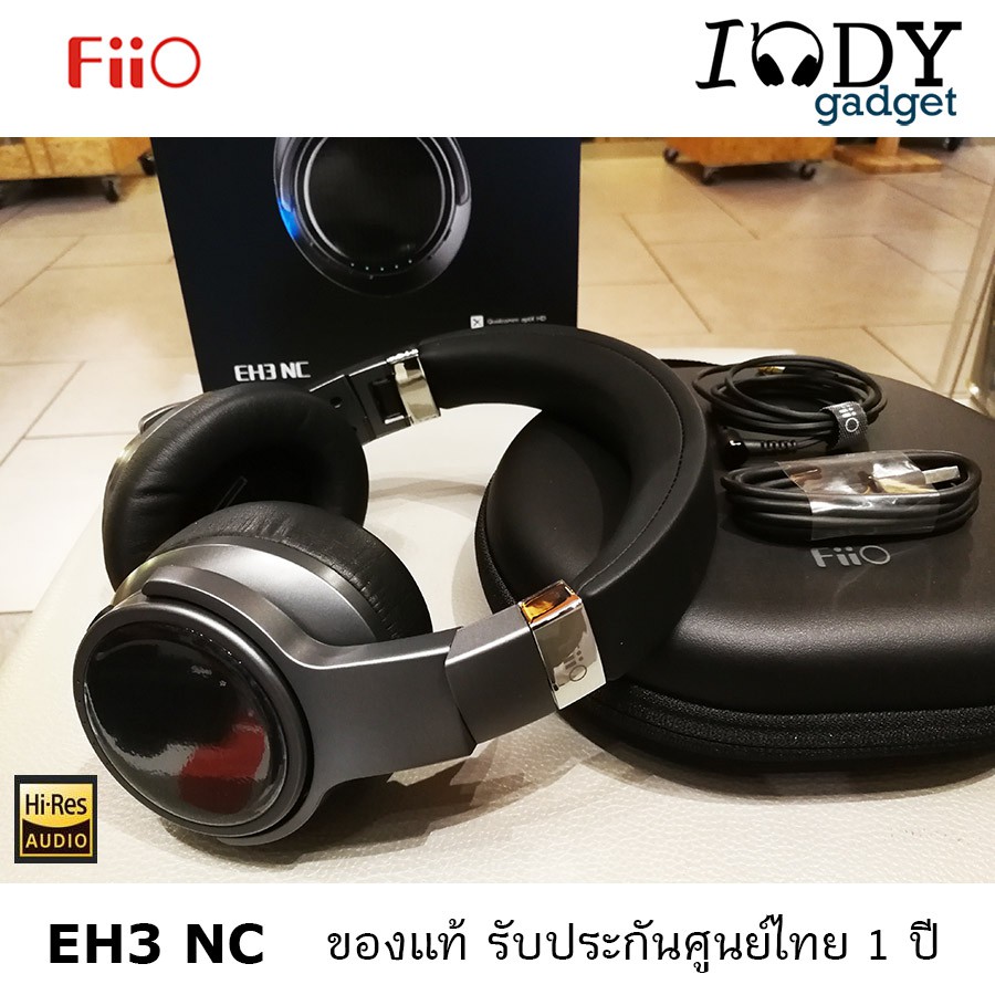Fiio EH3NC ของแท้ รับประกันศูนย์ไทย หูฟัง Fullsize ไร้สาย NoiseCancelling รองรับ Bluetooth5.0 , aptX