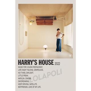 โปสเตอร์อัลบั้ม Harrys House สไตล์แฮรี่