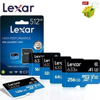 New hot sale Lexar 633x 32GB/64GB/128GB High Performance MicroSDXC A1 Micro SD Card Memory Card