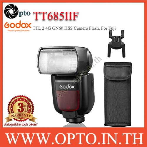 Godox TT685II-F Camera Flash Speedlite, 2.4G HSS 1/8000s TTL GN60 Flash for Fuji Camera TT685