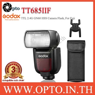 Godox TT685II-F Camera Flash Speedlite, 2.4G HSS 1/8000s TTL GN60 Flash for Fuji Camera TT685