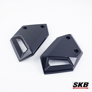 ฝาปิดครอบข้าง HONDA MSX SF   1 คู่ อะไหล่แท้เบิกศูนย์ เคฟล่าร์ ฟิล์มลอยน้ำ จากโรงงาน SKB ACCESSORIES อะไหล่แต่ง msx sf