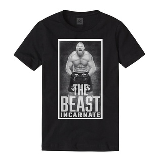 เสื้อยืด พิมพ์ลาย Wwe Brock Lesnar The Beast Incarnate สําหรับผู้ชาย