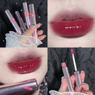 ลิปสติกลิปกลอสเนื้อmatte ติดนานเพิ่มความชุ่มชื้นกันน้ํา