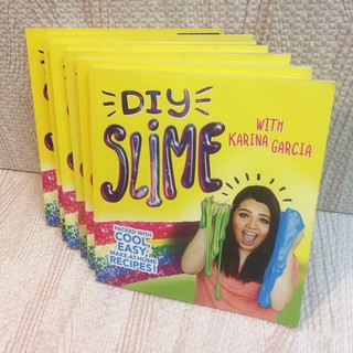 DIY SLIME  with karina Garcia หนังสือกิจกรรมปกอ่อน(มือสอง)