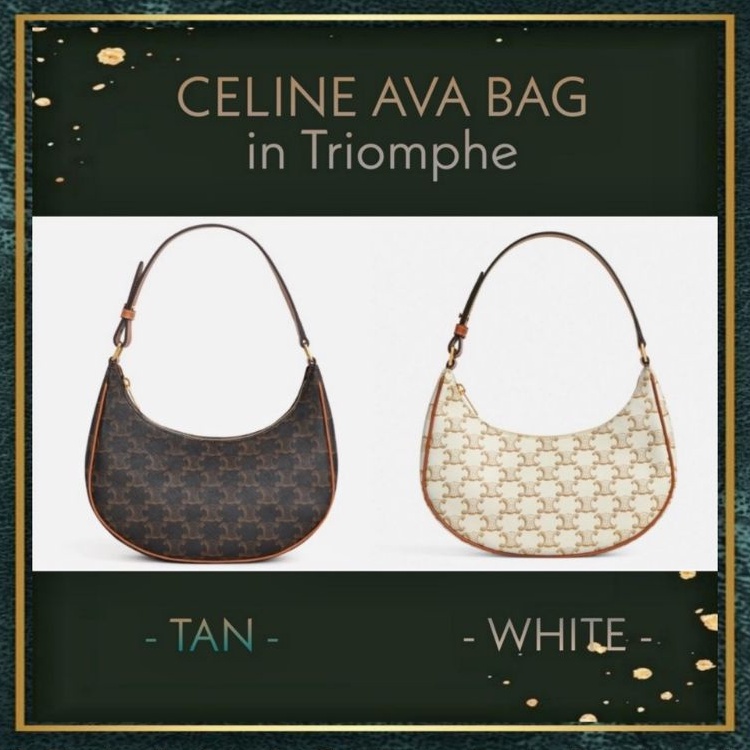 [เชคสต็อกกับร้านก่อนซื้อ]​ แท้​ 💯 New Celine Ava Bag​ อุปกรณ์ ถุงผ้า การ์ด