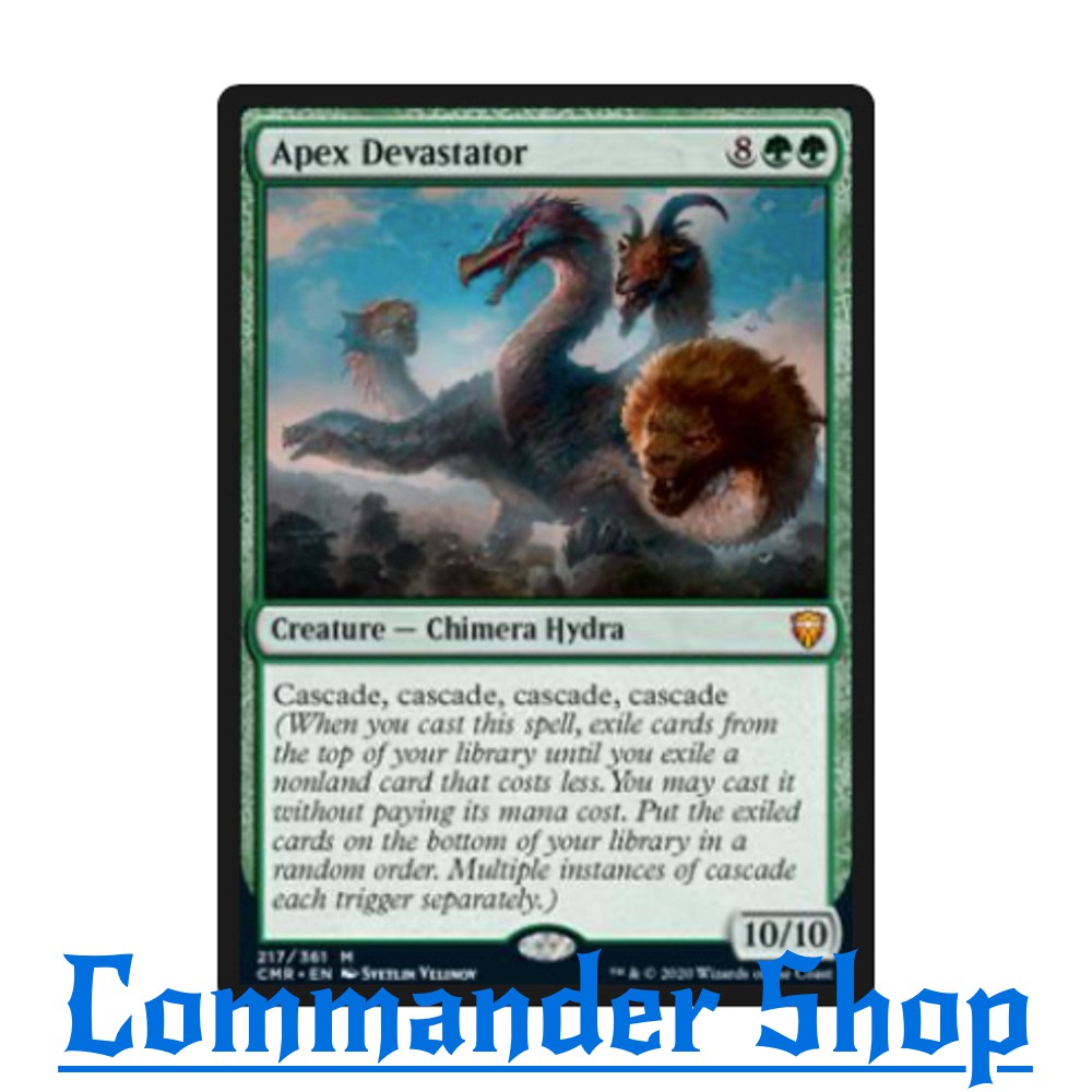 Apex Devastator (Creature - Chimera Hydra) Green การ์ด Magic The Gathering (MTG)