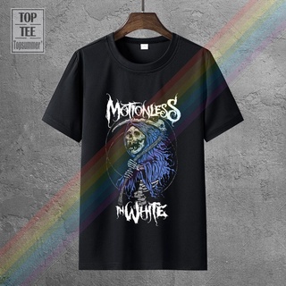 [COD]พร้อมส่ง เสื้อยืดแขนสั้น ผ้าฝ้าย พิมพ์ลาย Motionless In White Rer Image หลากสี สไตล์ฮิปฮอป สําหรับผู้ชายS-5XL