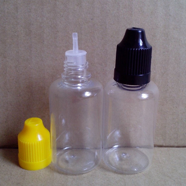 30ml ขวดหยดใส สำหรับใส่ของเหลว น้ำยา น้ำมัน ฝาดับเบิ้ลล็อคกันเด็กเปิดเล่น