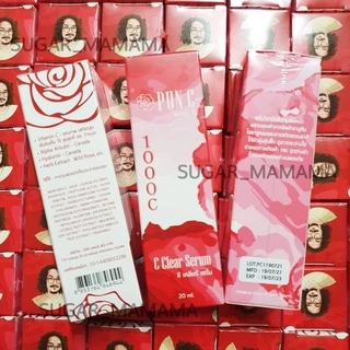 PUN C พรรณ ซี 1000c (C Cleara Serum) ซี เคลียร์ เซรั่ม 20 ml. หมอนอกกะลา สันติมานะดี santimansdee พันซีป๋า พรรณซีป๋า