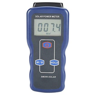 Solar POWER Meter SM206 เครื่องวัดค่าพลังงานแสงอาทิตย์ แสดงค่าเป็น w/m² หรือ Btu / (ft2-h)  สินค้าอยู่ในไทยพร้อมส่งทันที