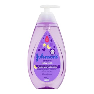 JOHNSONS Bedtime Baby Bath จอห์นสันครีมอาบน้ำ 500 มล.