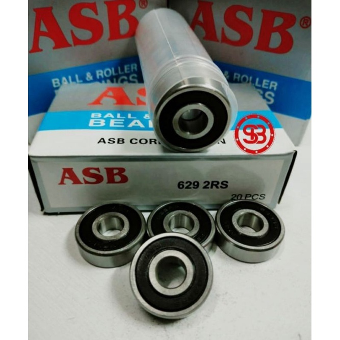 แบริ่ง 629 2RS ASB ORIGINAL (ราคาต่อชิ้น)