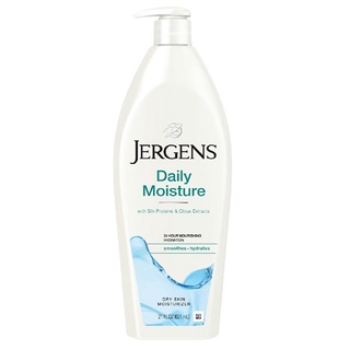 Jergens Daily Moisture Dry Skin Moisturizer 621 ml เจอร์เกนส์ เดลี่ มอยส์เจอร์ ดราย สกิน มอยส์เจอไรเซอร์