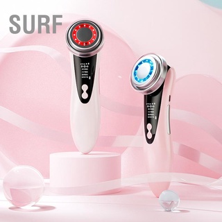 Surf เครื่องนวดหน้า ความถี่วิทยุ แบบพกพา พร้อมจอแสดงผล Led