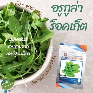 อรูกูล่า ร๊อคเก็ต (Arugula Rocket) #เมล็ดผักสลัด