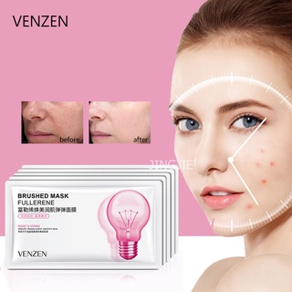 VENZEN มาสก์หน้าแบบใช้แล้วทิ้ง ผลิตภัณฑ์ดูแลผิว ให้ความชุ่มชื้น ผิวสดใส