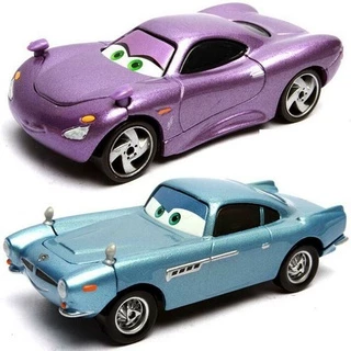 ฟิกเกอร์ Pixar Cars Action Drag Racing Mcqueen Hudson Hornet ของเล่นสําหรับเด็ก